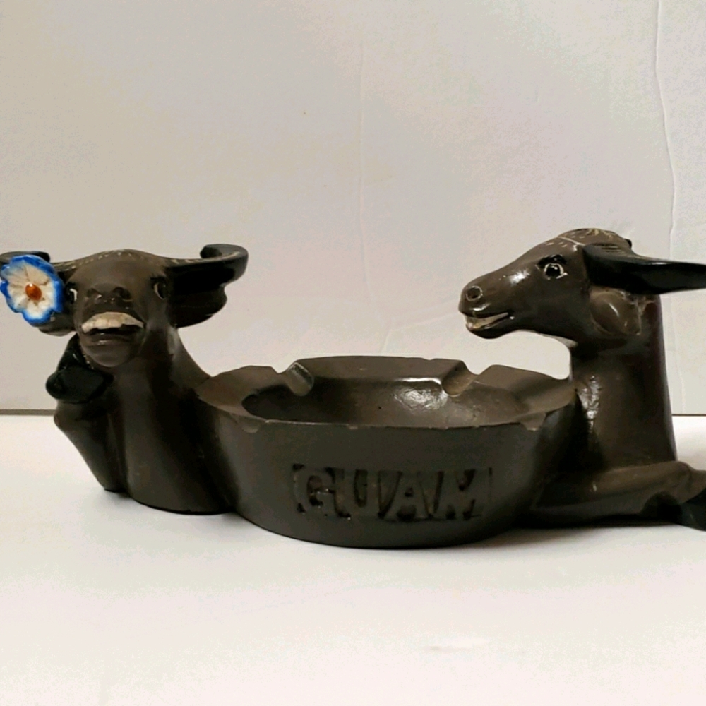 Guam wooden Ashtray
